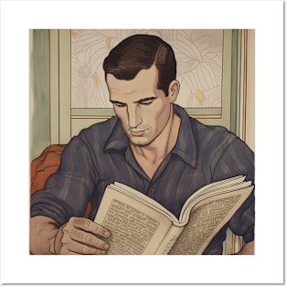 Jack Kerouac author Posters and Art